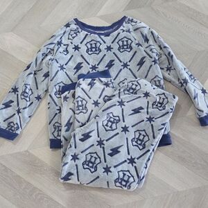 HARRY POTTER • Blue 2-Piece Fleece Jogger Pajama Lounge Set XxL